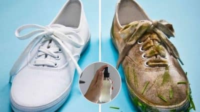 Voici comment blanchir des chaussures de tennis avec du vinaigre